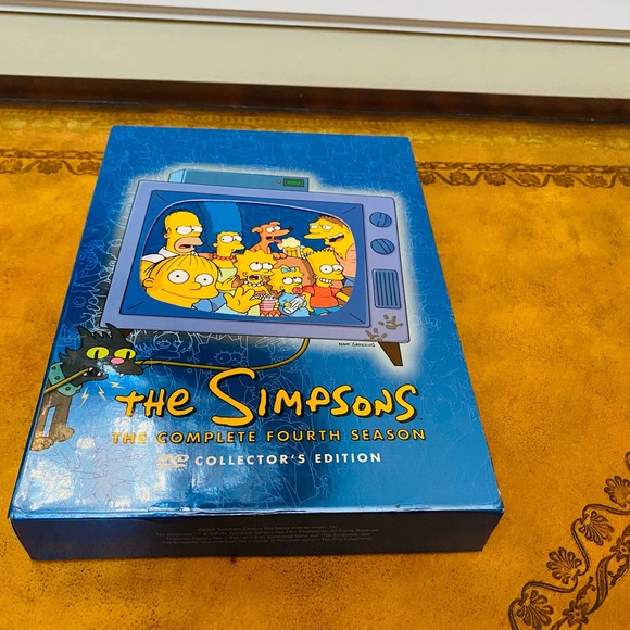 The Simpsons The Complete Fourth 4th Season Collectors Edition DVD Krusty Marge - Picture 2 of 10